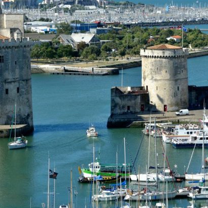 vue sur le port de la rochelle